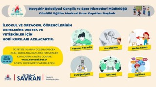 Eğiten ve öğreten kurs başvuruları başladı