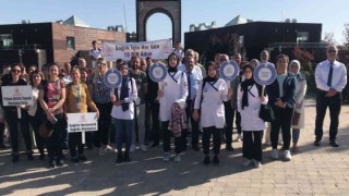 Elazığda Dünya Yürüyüş Günü etkinliği