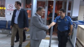 Emniyet müdürü gece yürüyerek denetim yaptı