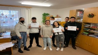 Erasmus projesiyle iki ülkede staj yaptılar