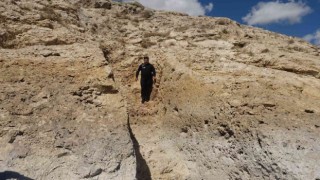 Ercişteki 11 basamaklı Urartu limanı su altından görüntülendi
