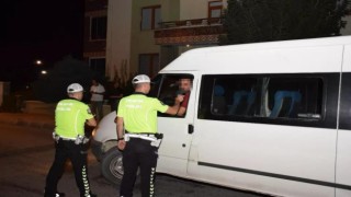 Erzincanda 15 günde 25 kişiye alkollü araç kullanmaktan ceza yazıldı
