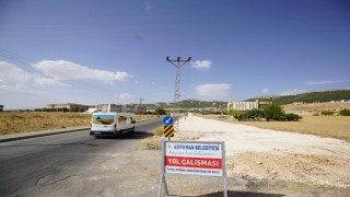 Esentepede yol genişletme çalışmaları devam ediyor