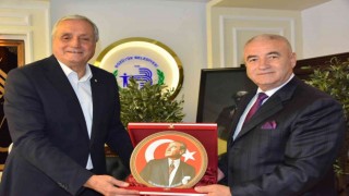 Eskişehir Balkan ve Muhacir Dernekleri Federasyonundan Başkan Bakkalcıoğluna ziyaret