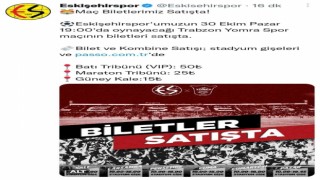 Eskişehirsporlular bu sezon ilk kez kale arkasından maç izleyecek