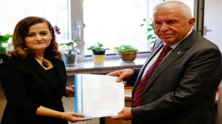 ETSO Başkanlığına seçilen Irmak, mazbatasını aldı