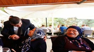 Fadıloğlu, yaşlıları misafir etti