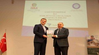 Gazi Üniversitesi ile Türk Dünyası Çocuk Vakfı ve Bilge Türk Eğitim Kültür Vakfı arasında iş birliği protokolü imzalandı