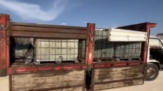 Gaziantepte 3 bin litre kaçak akaryakıt ele geçirildi