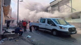 Gaziantepte iplik atölyesinde yangın