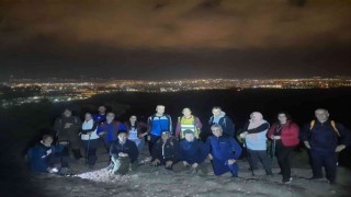 Gece yürüyüşçüleri rotayı doğaçlama belirledi