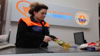 Gemlikteki bu markette para geçmiyor