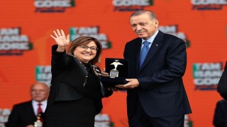 Genç Gaziantep Mobil uygulamasına Cumhurbaşkanından ödül aldı