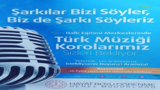 Germencik Halk Eğitim Merkezi Türk Müziği Korosu kuruluyor