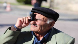 Gümüşhanede vatandaşların güneş tutulması merakı