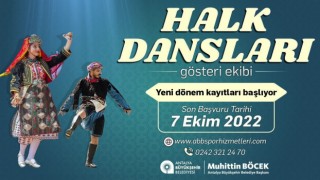 Halk Dansları Gösteri Ekibi için yeni dönem başvuruları başladı