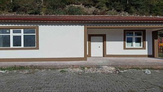 Harabeye dönen köy okulu köy konağına dönüştürüldü
