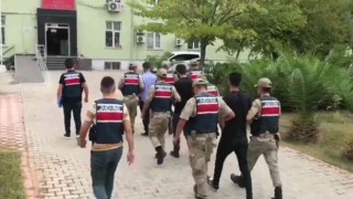 Hassada motosiklet hırsızları yakalandı