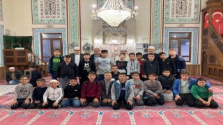 Havranlılar sabah namazında Kubbeli Cami de buluştu