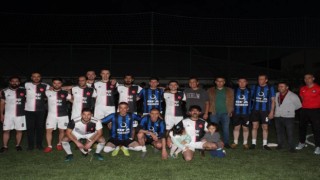 Hayatını kaybeden sağlık çalışanları anısına futbol turnuvası düzenlendi