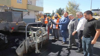 Hürriyet Mahallesinde asfalt çalışmaları başladı
