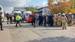 İkitelli Esenler Sanayi Sitesindeki bir işyerinde patlama