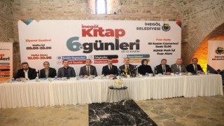 İnegöl Belediyesi 6. Kitap Günleri için geri sayım başladı