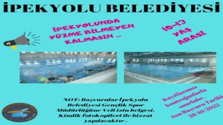 İpekyolunda “Yüzme Bilmeyen Kalmasın” projesi