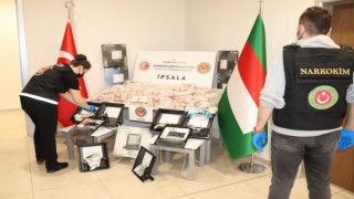 İpsala Gümrük Kapısında 108 kilo eroin ele geçirildi