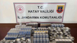 İskenderunda kaçak sigara ve tütün operasyonu