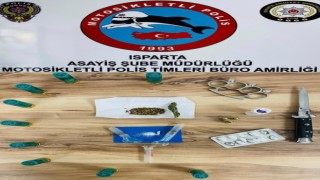 Ispartada narkotik suçlarla mücadelede bir haftada 550 şahıs sorgulandı