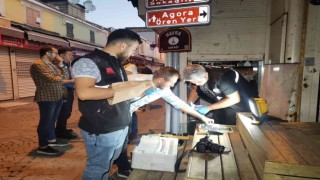 İzmir Kemeraltı Çarşısında kuyumcu soygunu