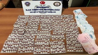 İzmirde uyuşturucu taciri nefes kesen takiple yakalandı