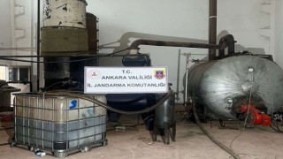 Jandarmadan atık yağ operasyonu