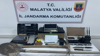 Jandarmadan kaçak kazıya suçüstü