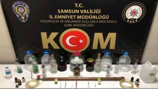 Kaçak içki imalathanesi gibi ev