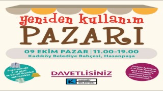 Kadıköyde Yeniden Kullanım Pazarı