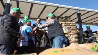 Kahramankazan Belediyesinden 550 çiftçiye buğday ve arpa tohumu desteği