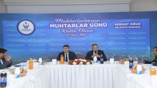 Kahramankazanda muhtarlar onuruna yemek