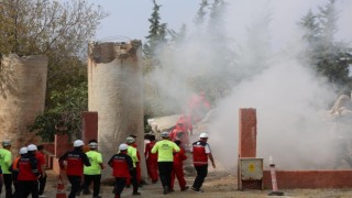 Kahramanmaraşta 6.1lik deprem tatbikatı