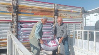 Kahtalı çiftçilere tohum desteği