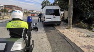 Kaldırıma parka cezai işlem