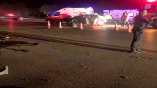 Karacabeyde trafik kazası: 1 ölü, 1 yaralı