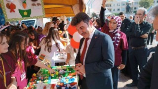 Karacoşkun, Mesleki Eğitim Fuarına katıldı