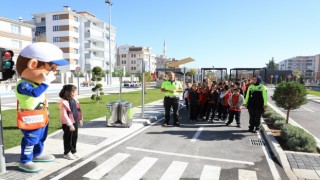 Karatay Trafik Eğitim Parkında eğitimler başladı