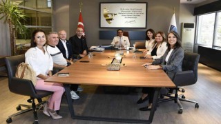 Kardeş şehir Marldan gelen heyet Kuşadasında incelemelerde bulundu