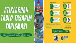 Kartal Belediyesinin Atıklardan Tablo Tasarım Yarışması başladı