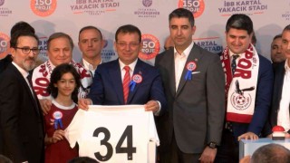Kartal Yakacık Stadı Temel Atma Töreni gerçekleştirildi