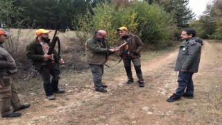Kastamonuda avcılara sıkı denetim: Belgesiz avlanan şahıs hakkında işlem yapıldı
