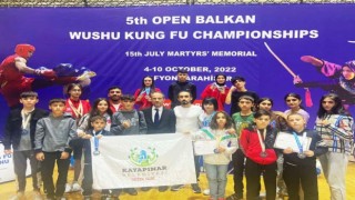 Kayapınarlı Wushu sporcularına 15 ödül birden
